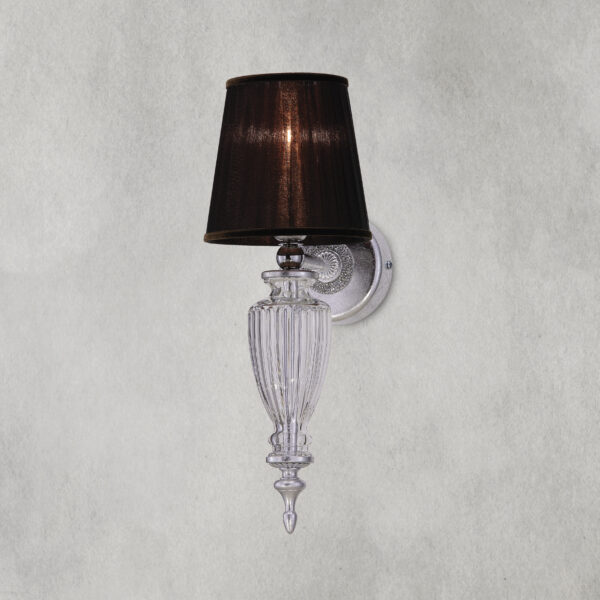 101 AP 1 silver leaf crystal organdy brown shade view2 1