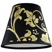 Pvc Gold Leaf Black