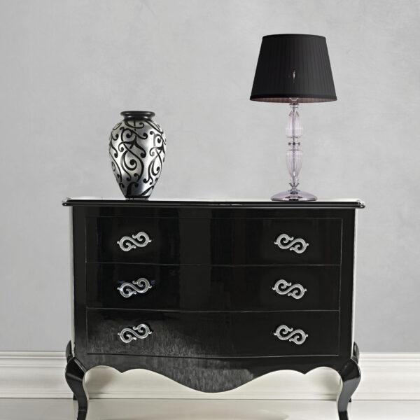 101 LG chrome crystal fabric black shade view1 cat