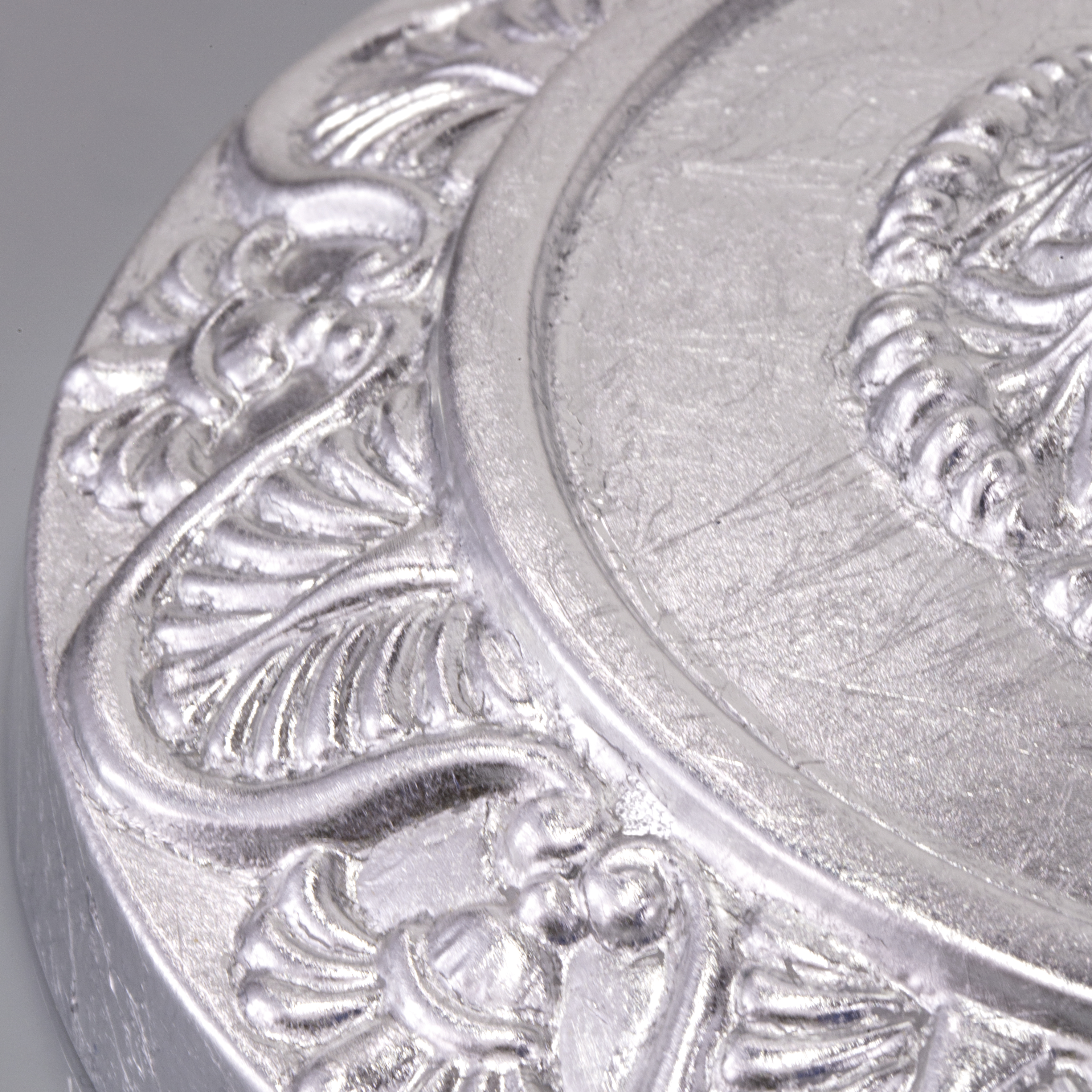 120 LM silver leaf crystal organdy black shade macro3 Contessa GrandoLuce