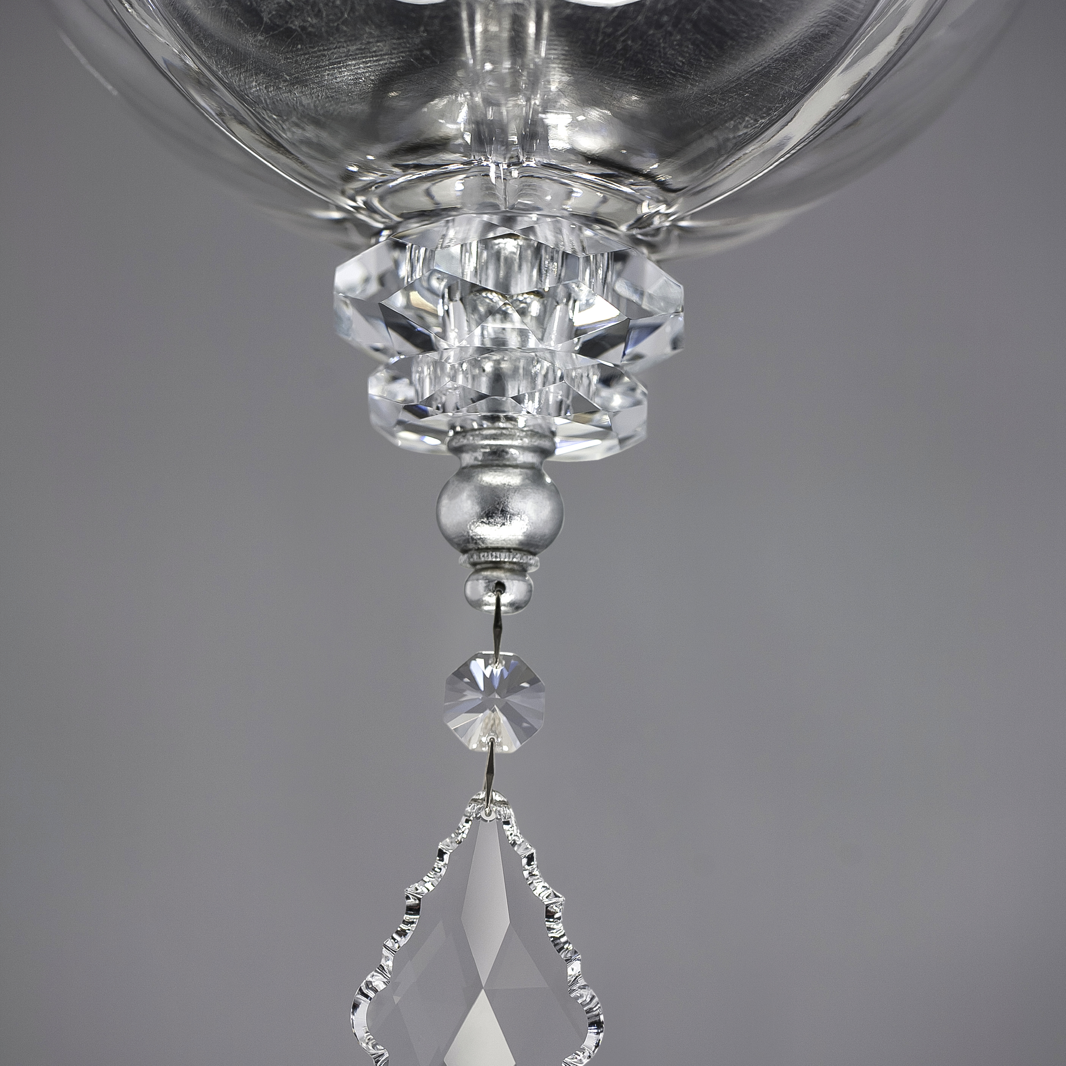 125 AP 3 silver leaf crystal macro3 square square Elizabeth GrandoLuce