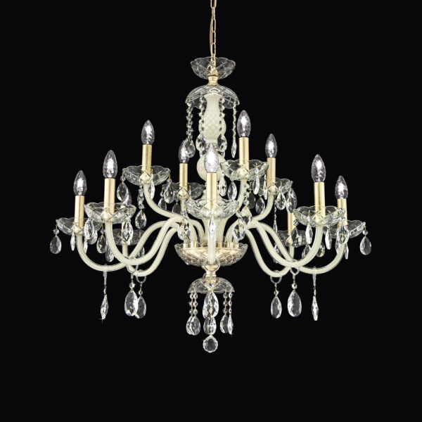 104 CH 12 gold leaf ivory view1 Olympia GrandoLuce