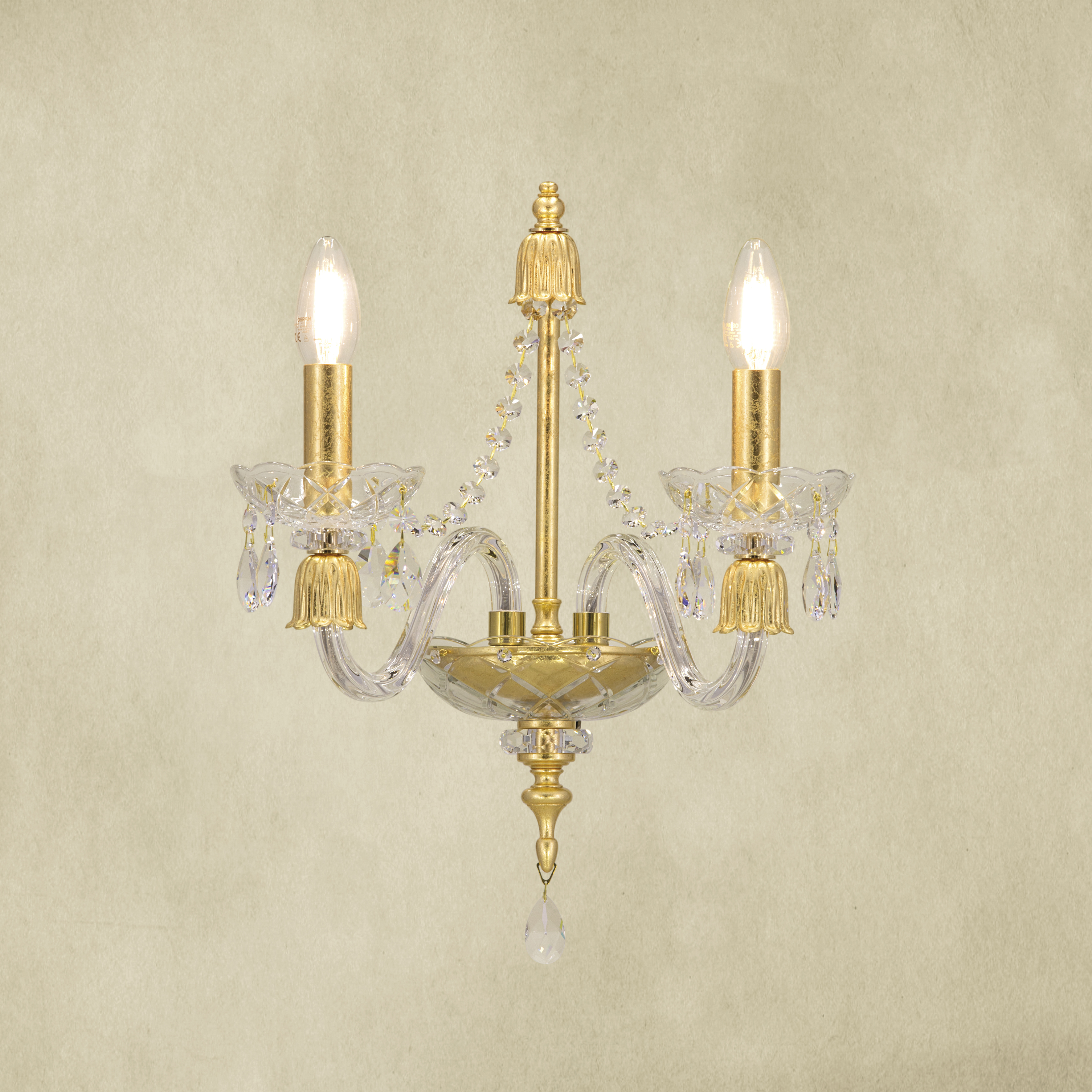 105_AP_2_gold_leaf_crystal_pvc_black_gold_shade_view2_Mirsini_GrandoLuce 105 AP 2 gold leaf crystal pvc black gold shade view2 Mirsini GrandoLuce