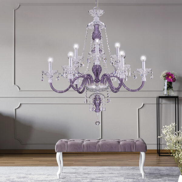 105 CH 9 silver leaf lilac view1 Mirsini GrandoLuce