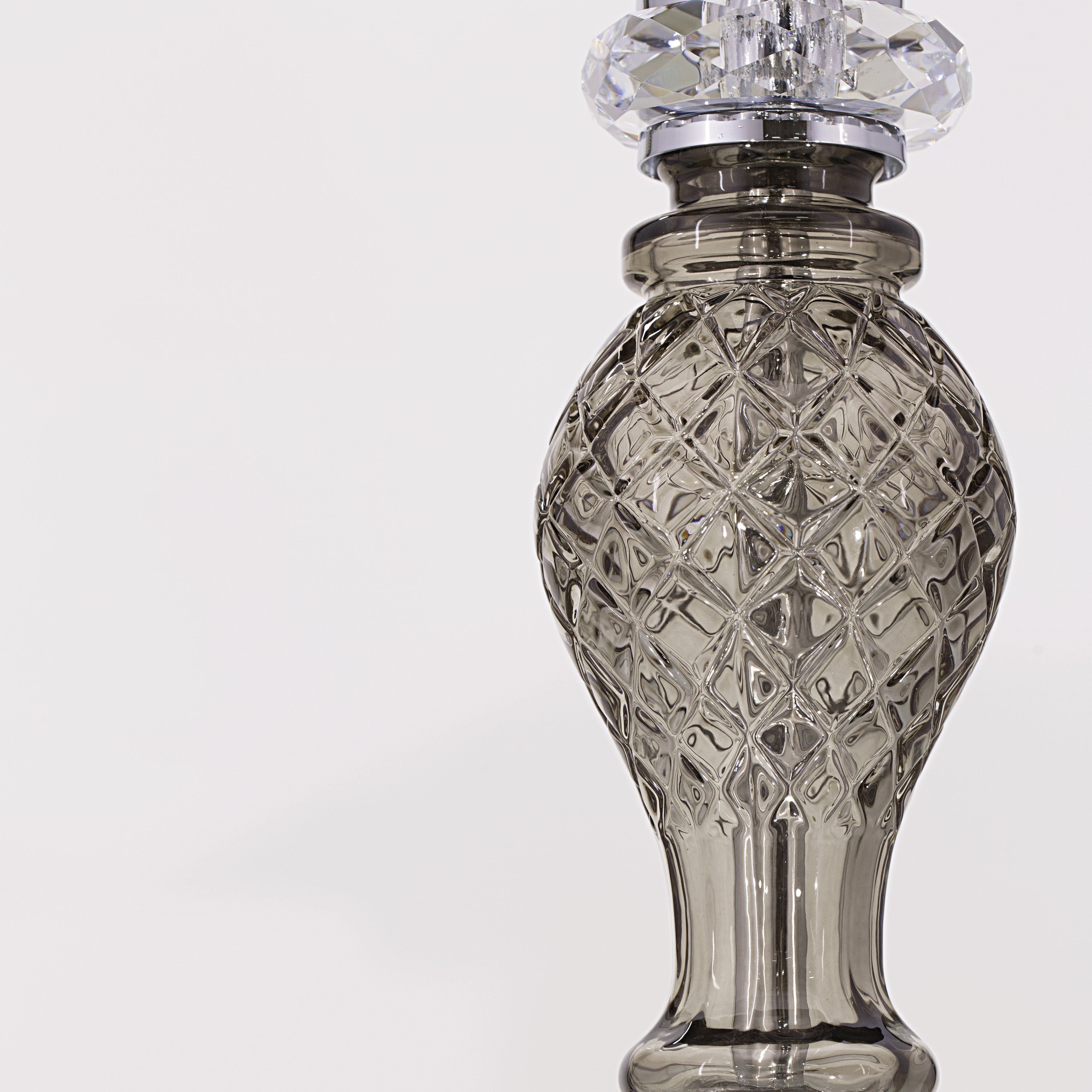 105 LG chrome golden teak fabric brown shade macro2 Mirsini GrandoLuce