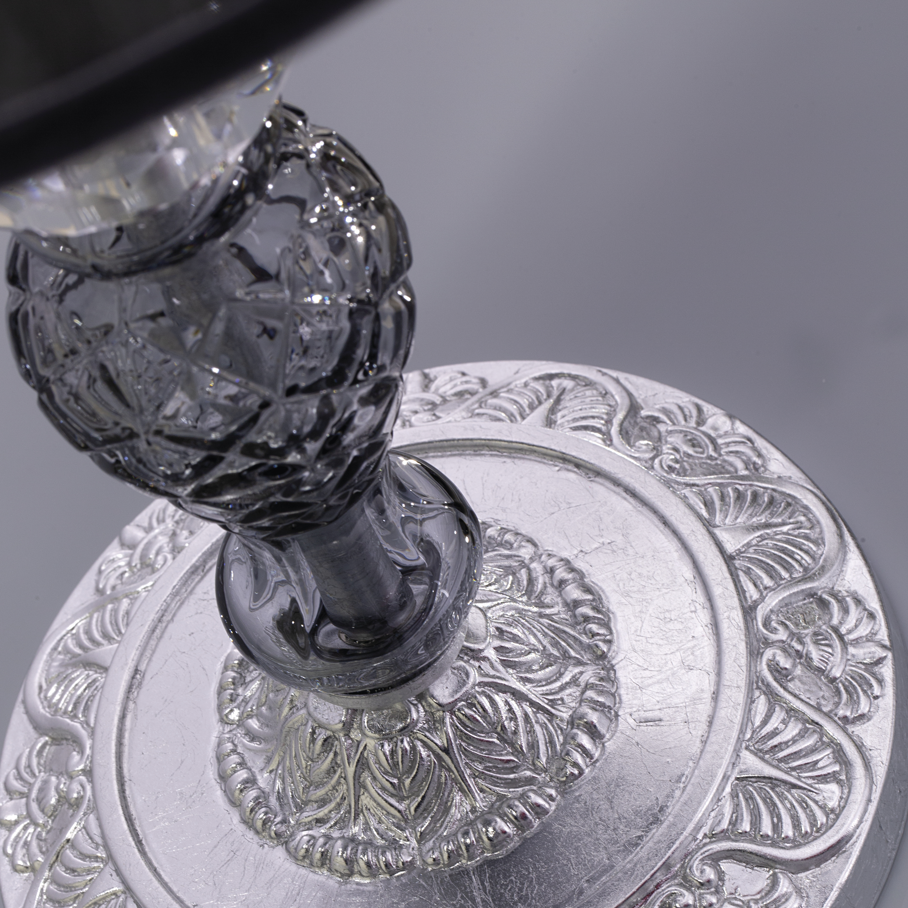 105 LM silver leaf graphite organdy graphite shade macro2 Mirsini GrandoLuce