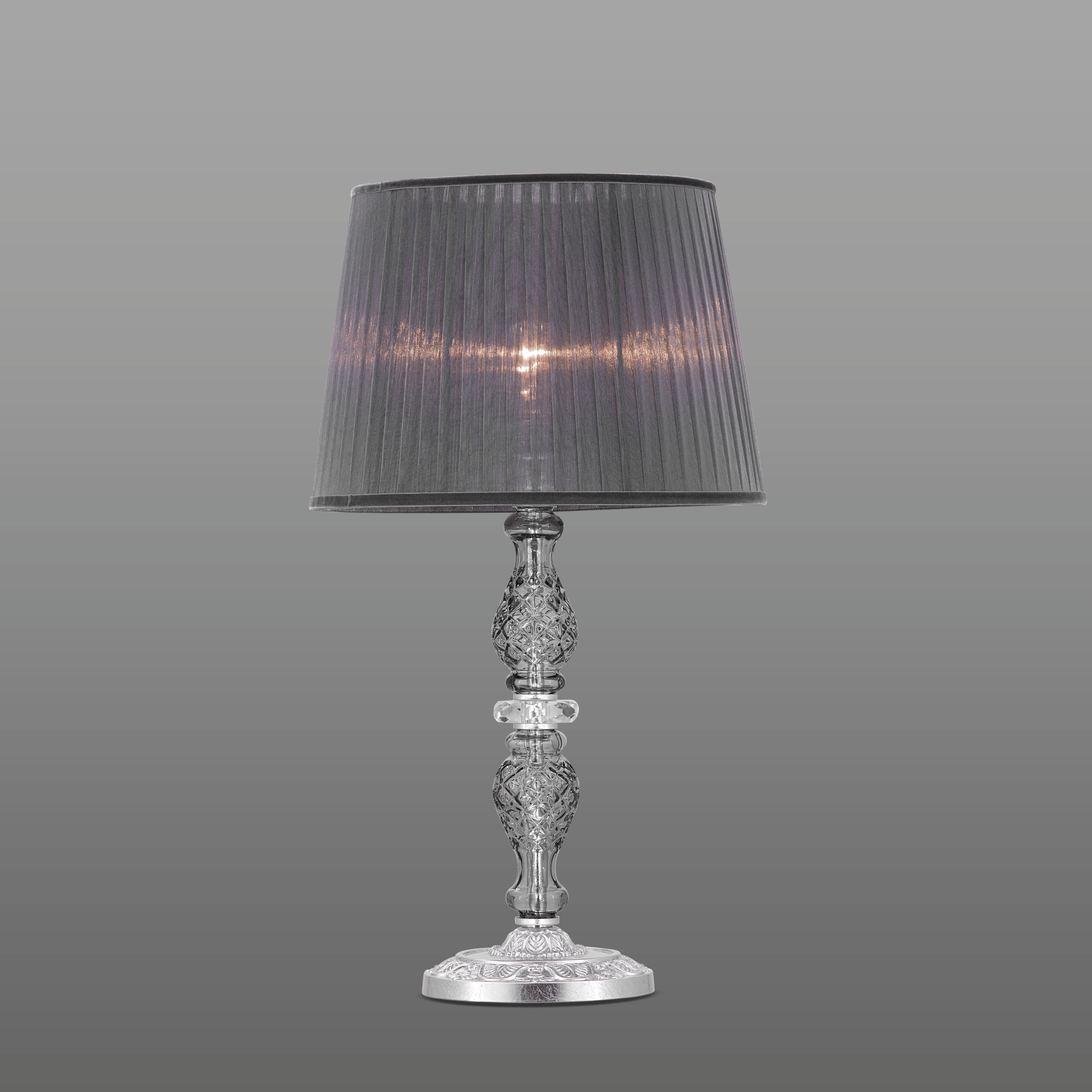 105 LM silver leaf graphite organdy graphite shade view1 Mirsini GrandoLuce