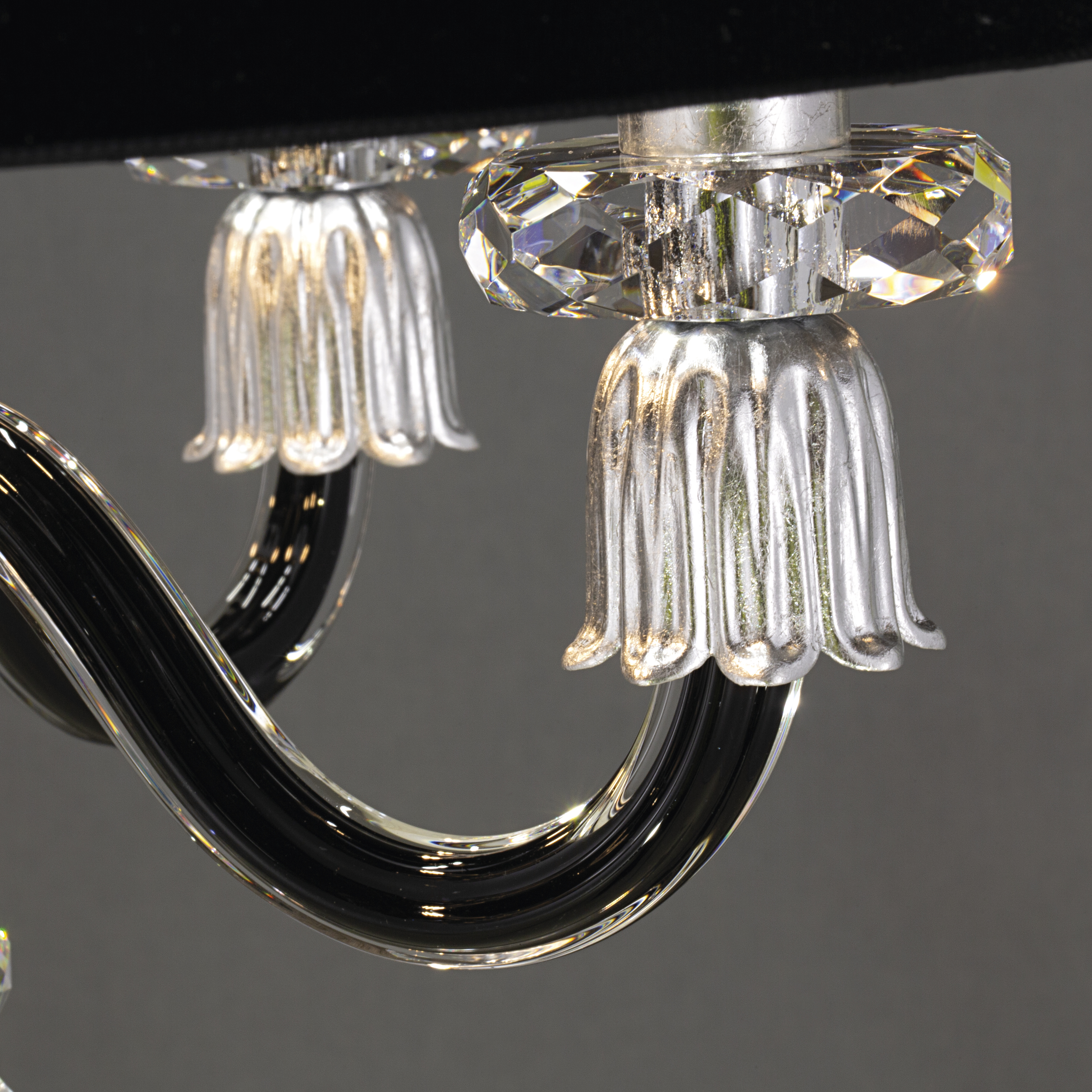 105 SP 5 silver leaf black organdy black shade macro1 Mirsini GrandoLuce