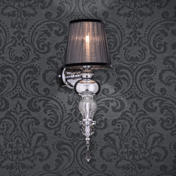 108_AP_1_chrome_crystal_organdy_graphite_shade_view2_Juliana_GrandoLuce 108 AP 1 chrome crystal organdy graphite shade view2 Juliana GrandoLuce