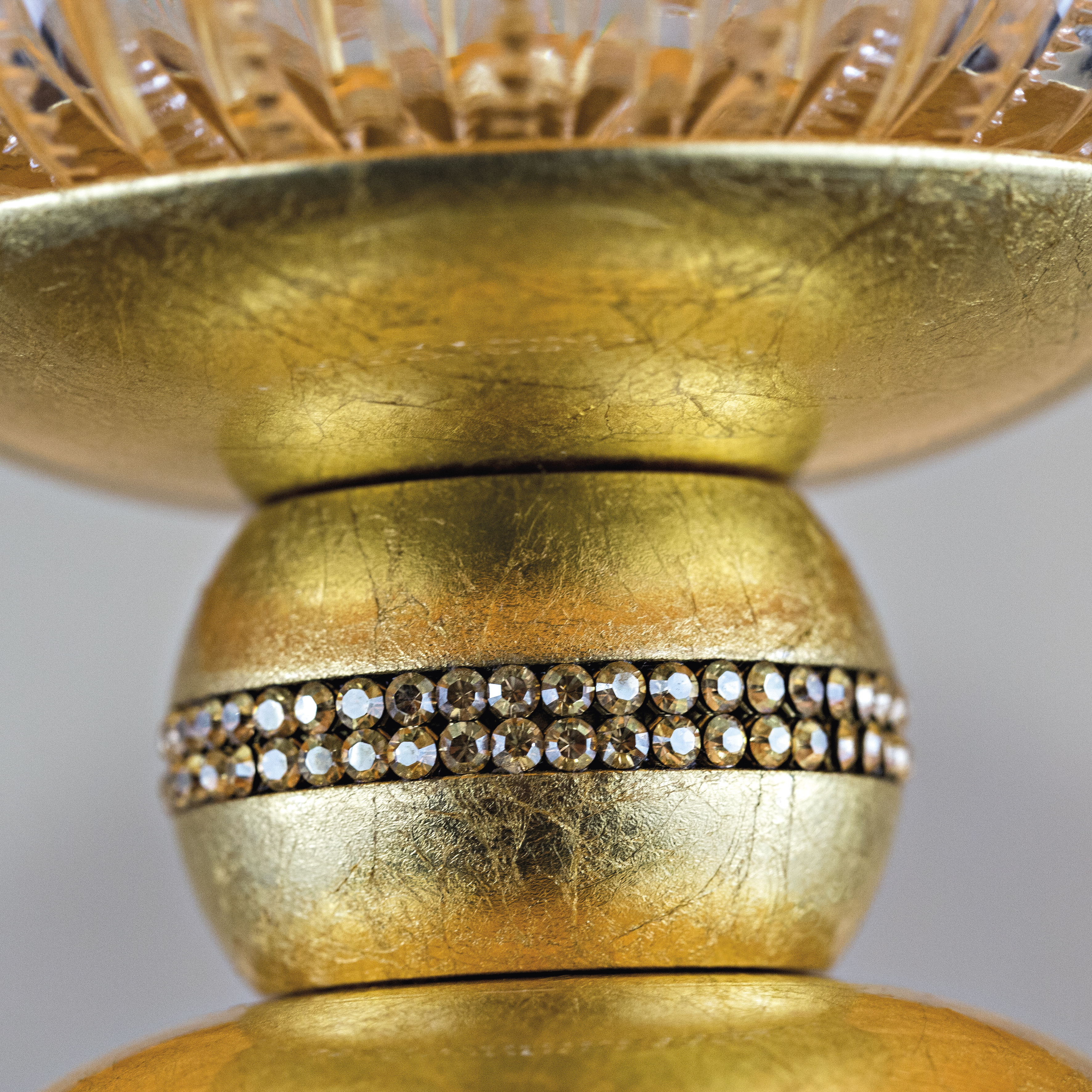 108 LG gold leaf crystal organdy bronze shade macro3 square Juliana GrandoLuce