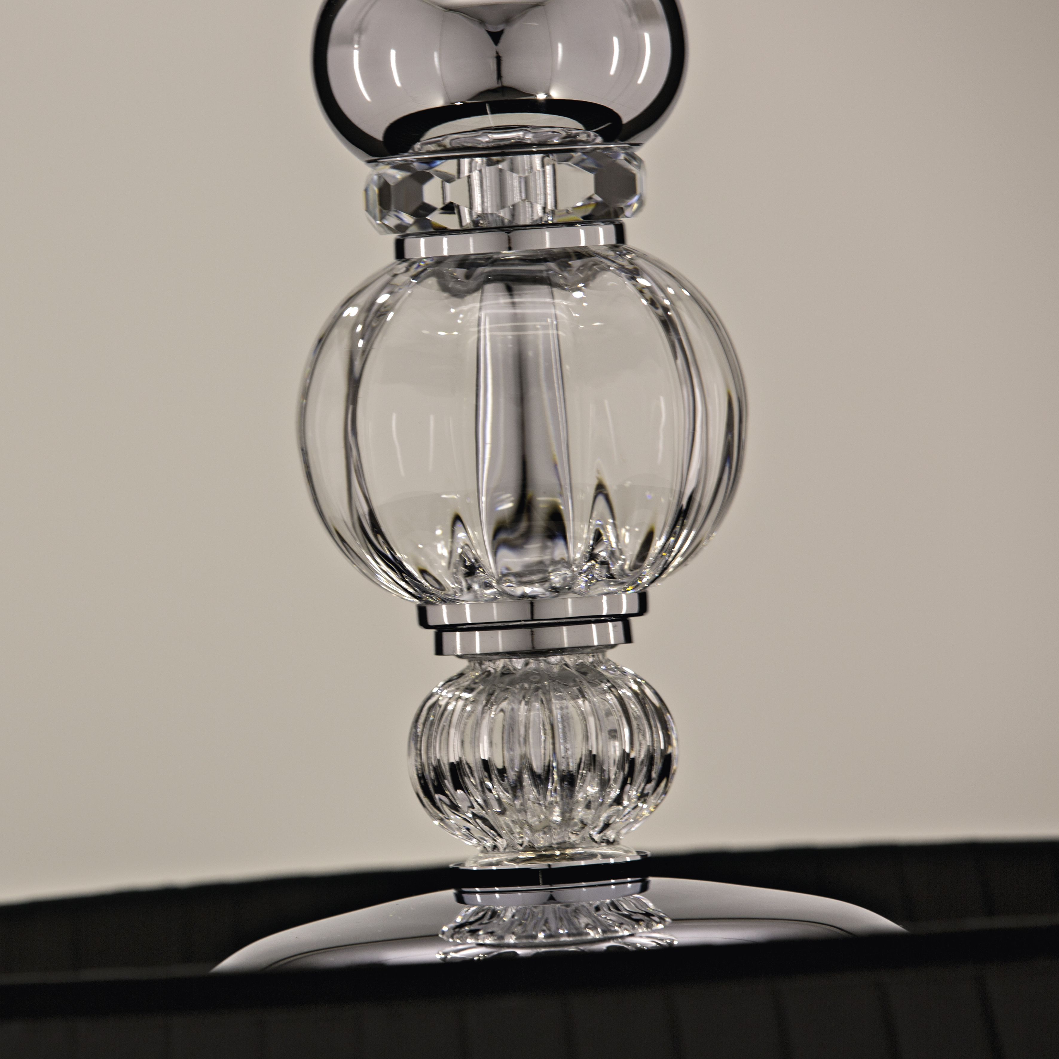 108 SG 6 chrome crystal fabric black shade macro3 square Juliana GrandoLuce