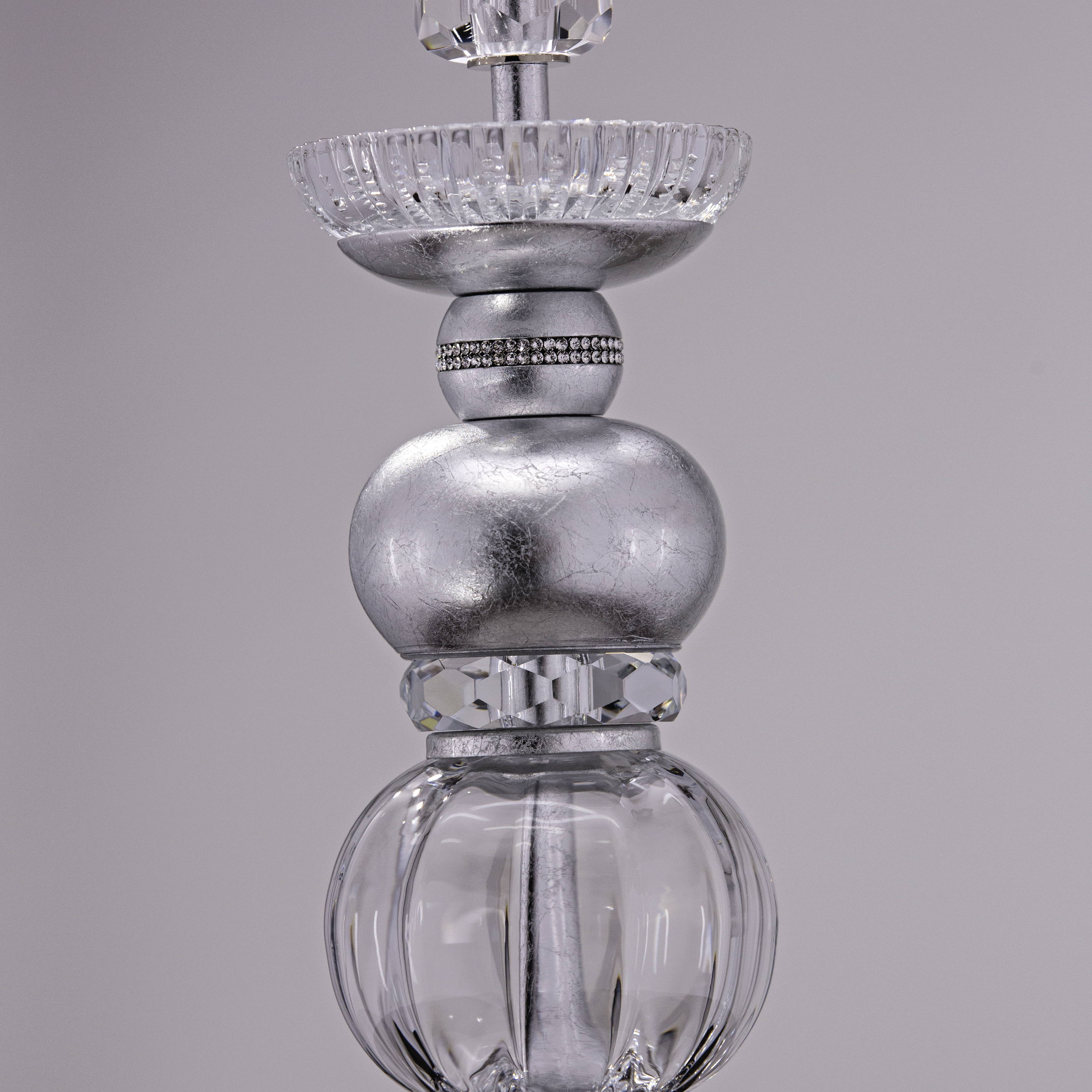 108 SG silver leaf crystal organdy brown shade macro1 square Juliana GrandoLuce