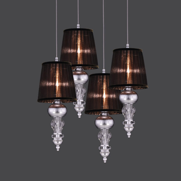 108 S 1 silver leaf crystal organdy brown shade view2.2 Juliana GrandoLuce