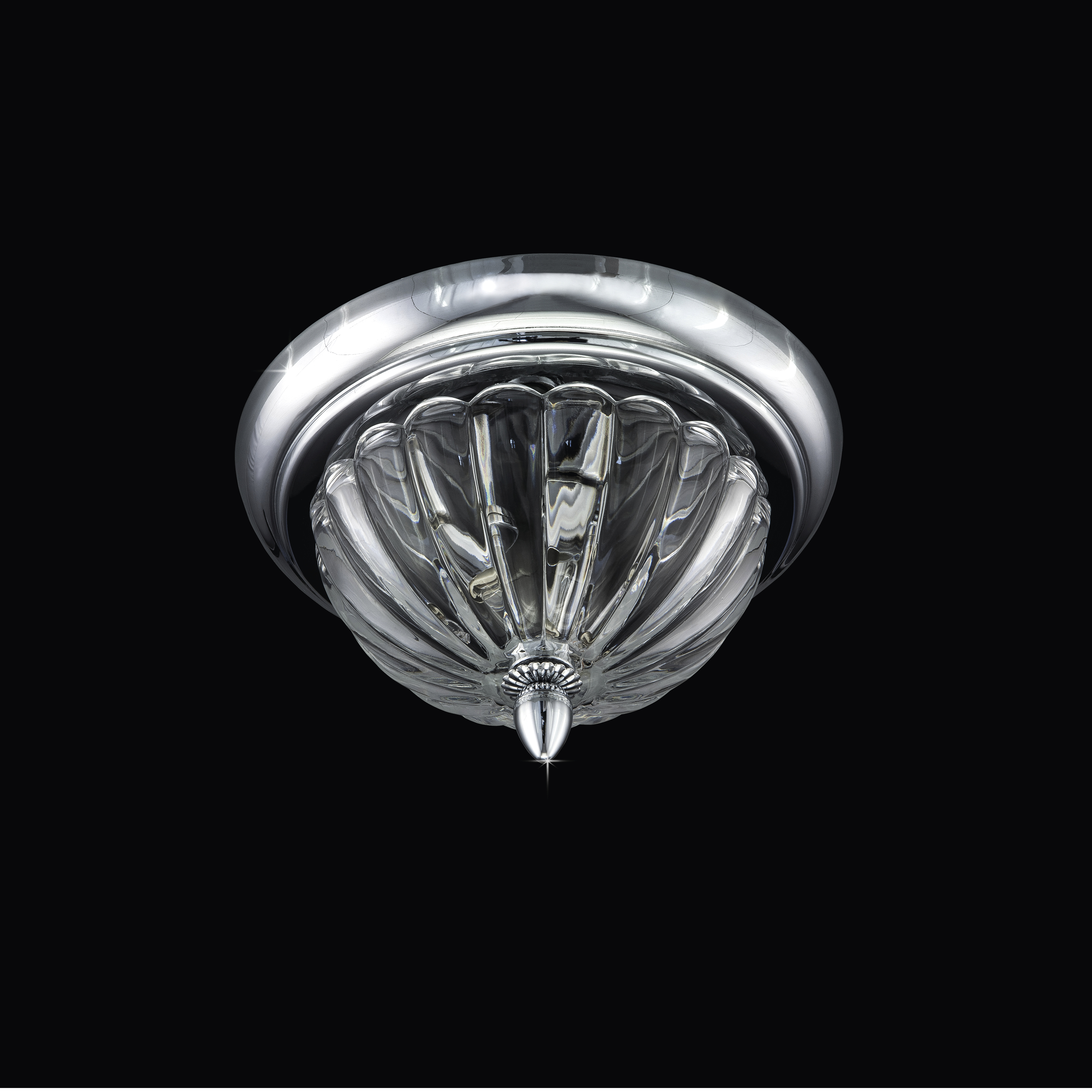 Amanda 118/PLP χρώμιο-κρυστάλλινο φωτιστικό οροφής-πλαφονιέρα