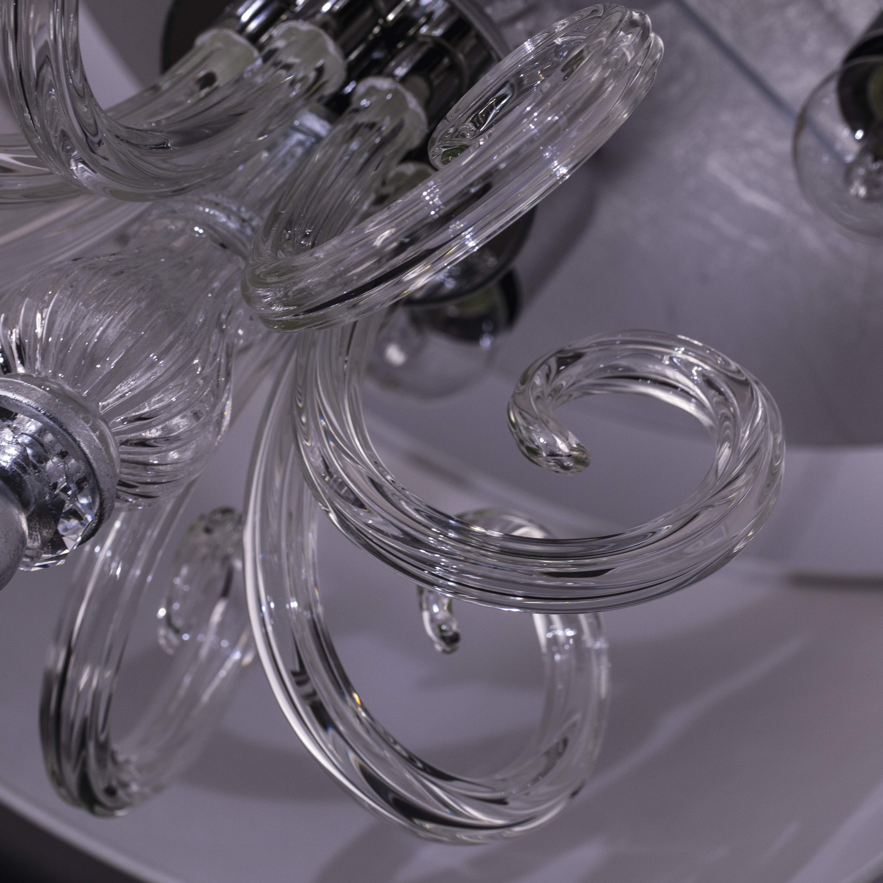 109 PLM silver leaf crystal pvc damasco shade macro3 square Dafne GrandoLuce