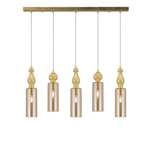 111 RL 5a gold leaf honey view1 Nefeli GrandoLuce