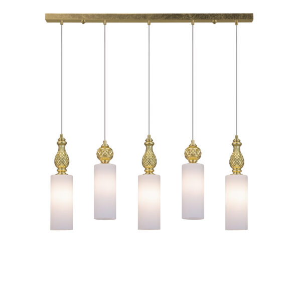 111 RL 5a gold leaf white view1 Nefeli GrandoLuce