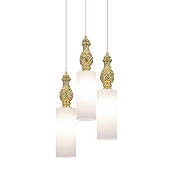 111 SPL 3 gold leaf white view1 Nefeli GrandoLuce