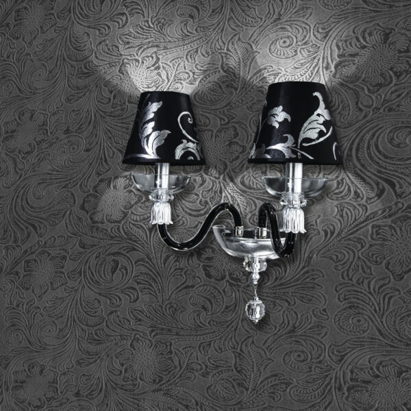 114 AP 2 silver leaf black view1 Reina GrandoLuce