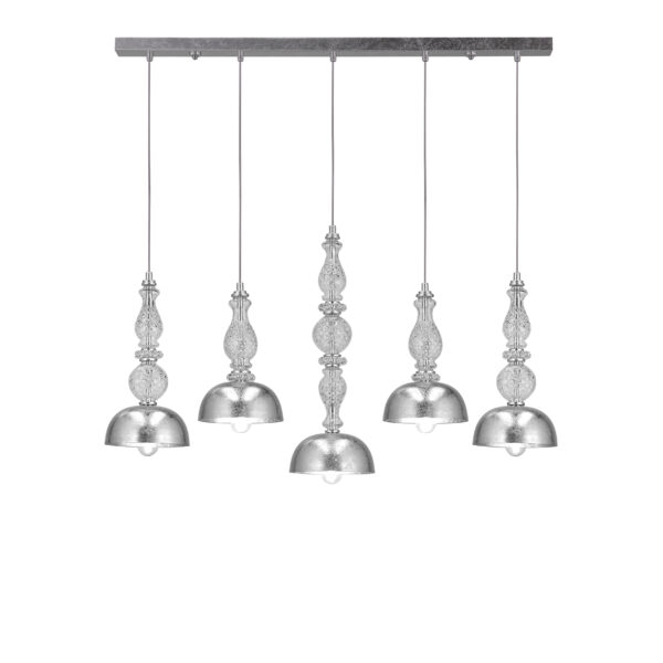 117 RL 5 silver leaf crystal view1 Ifigenia GrandoLuce