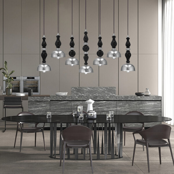 117 RL 7 silver leaf black cat Ifigenia GrandoLuce