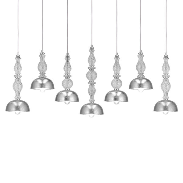 117 RL 7 silver leaf crystal view1 Ifigenia GrandoLuce