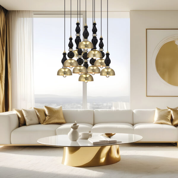 117 SPL 10 gold leaf black cat Ifigenia GrandoLuce 1