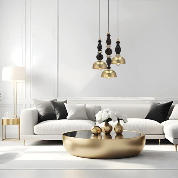 117 SPL 3 gold leaf black cat Ifigenia GrandoLuce