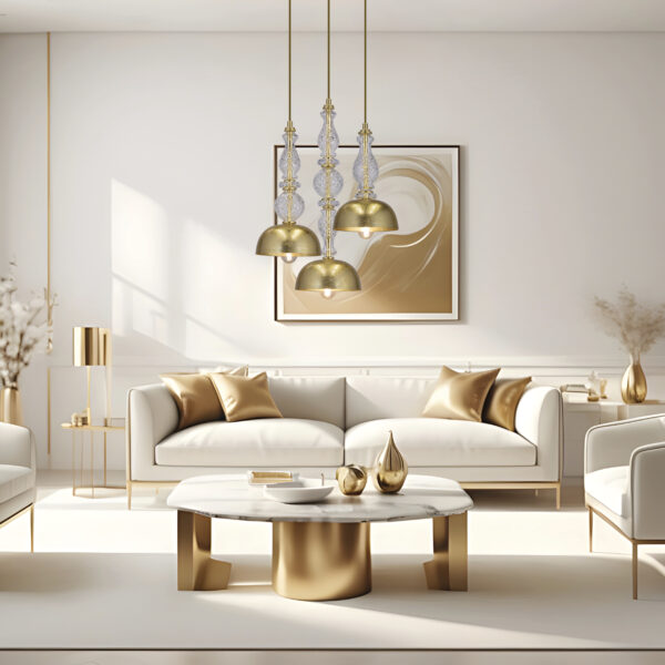 117 SPL 3 gold leaf crystal cat Ifigenia GrandoLuce