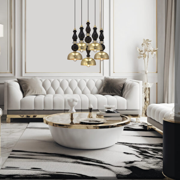 117 SPL 5 gold leaf black cat Ifigenia GrandoLuce