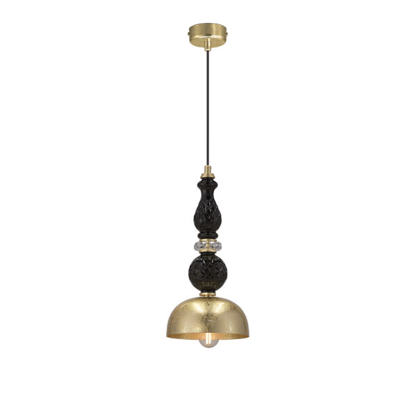 117 S 2 gold leaf black view1 Ifigenia GrandoLuce