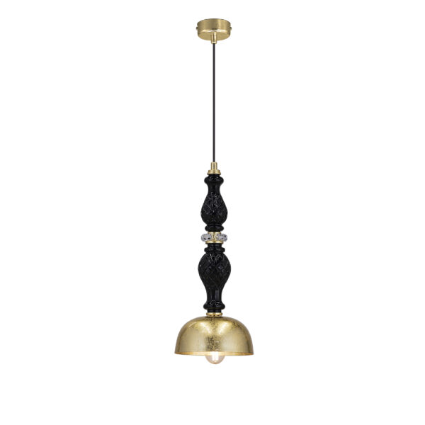 117 S 3 gold leaf black view1 Ifigenia GrandoLuce