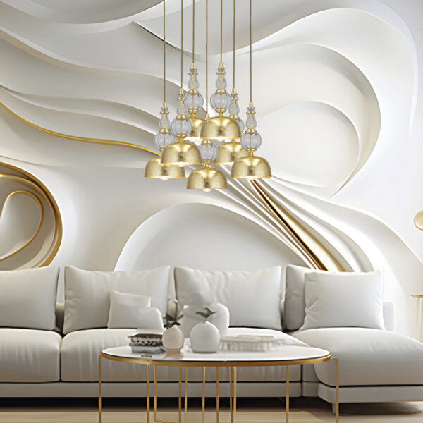 116 SPL 7 gold leaf crystal int Roza GrandoLuce